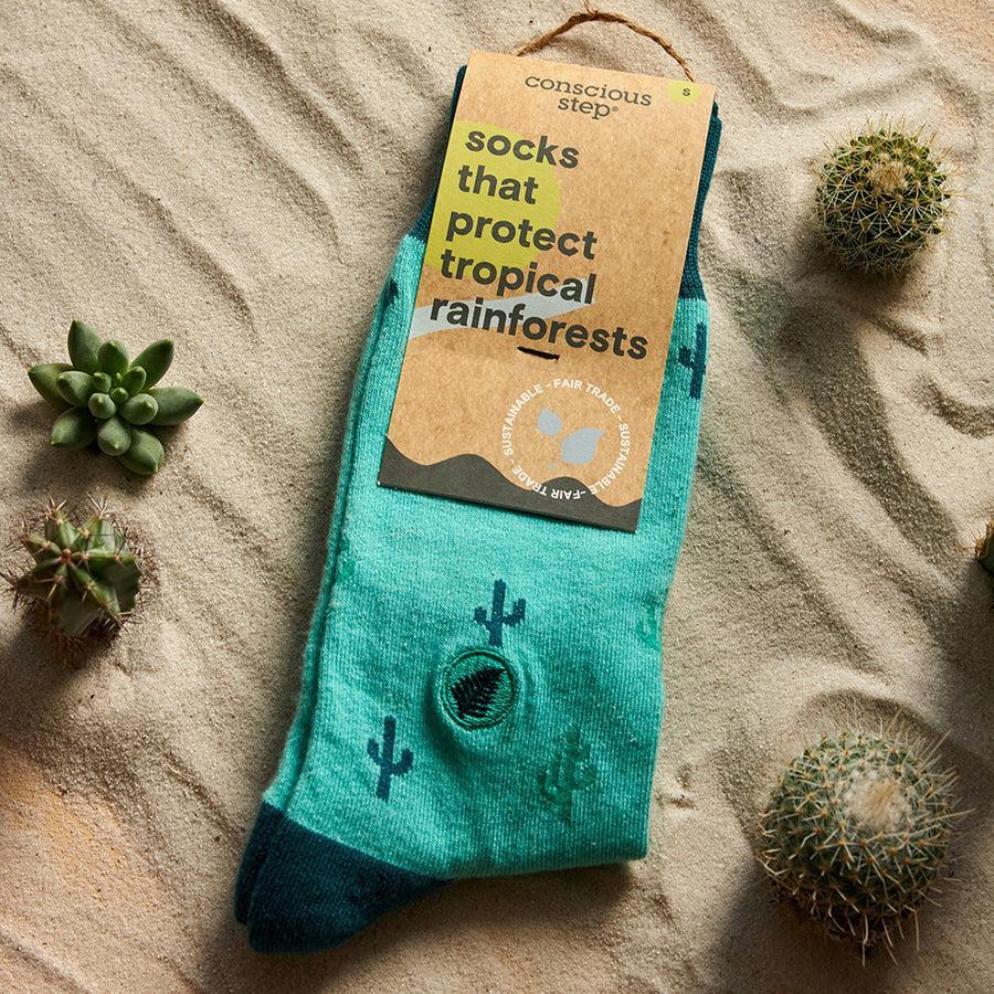 Cactus Socks that Support Conservation International