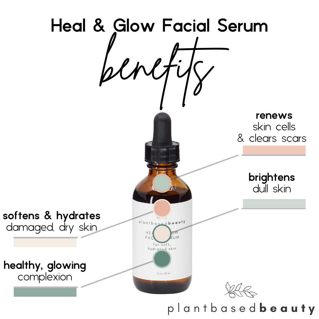 Organic Heal & Glow Facial Serum